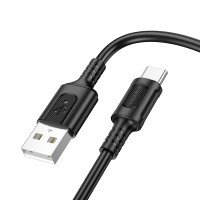 Кабель BOROFONE BX111 Feliz charging data cable Type-C 1m Black Кабель BOROFONE BX111 Feliz charging data cable Type-C 1m Black