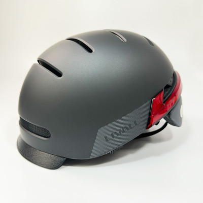 Захисний шолом Livall BH51M NEO (L) Black (57-61см), акустика, мікрофон, сигнали поворотів та стопів, додаток, пульт BR80, Bluetooth