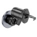 Автотримач для телефона HOCO H23 Alma metal ring magnetic car holder(air outlet) Black Metal Gray