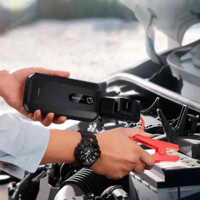 Автомобільний пуско-зарядний пристрій Baseus Super Energy Air Car Jump Starter（10000mAh) Black
