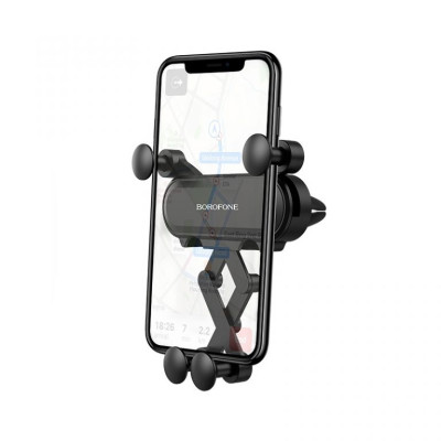 Автотримач для телефона BOROFONE BH19 Eddie air outlet gravity in-car holder