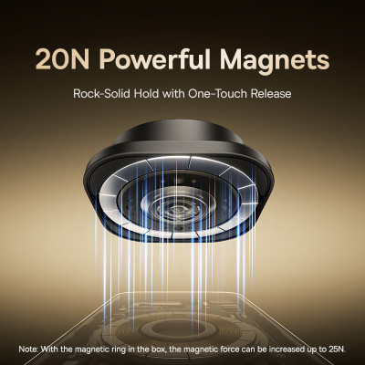 Автотримач для телефона Baseus PrimeTrip C03s Magnetic Car Mount (Stick-on Type, Cosmic Black)