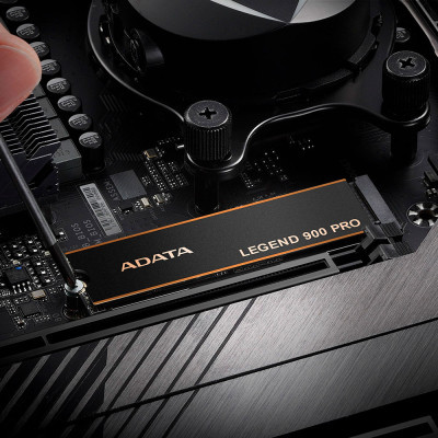 Накопичувач SSD M.2 ADATA LEGEND 900 PRO 1TB 2280 PCIe Gen 4x4 3D NAND Read/Write: 7400/6000 MB/sec