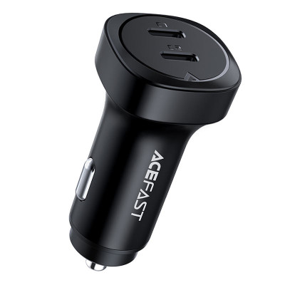 Автомобільний зарядний пристрій ACEFAST B2 72W dual USB-C metal car charger Автомобільний зарядний пристрій ACEFAST B2 72W dual USB-C metal car charger