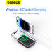 Зовнішній акумулятор Baseus MagPro Magnetic Bracket Wireless Fast-Charging Power Bank 5000mAh 20W Stellar White(with Simply Series Charging Cable Type
