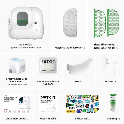 Смарт автоматичний лоток PETKIT Purobot Max Pro with Camera Смарт автоматичний лоток PETKIT Purobot Max Pro with Camera