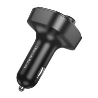 АЗП з FM-модулятором BOROFONE BC59 Heroic car BT FM transmitter Black АЗП з FM-модулятором BOROFONE BC59 Heroic car BT FM transmitter Black