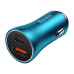 Автомобільний зарядний пристрій Baseus Golden Contactor Max Dual Fast Charger Car Charger U+C 60W Blue Автомобільний зарядний пристрій Baseus Golden Contactor Max Dual Fast Charger Car Charger U+C 60W Blue