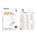 Мережевий зарядний пристрій BOROFONE BA108A Stellar PD30W+QC3.0 charger (EU) White Мережевий зарядний пристрій BOROFONE BA108A Stellar PD30W+QC3.0 charger (EU) White