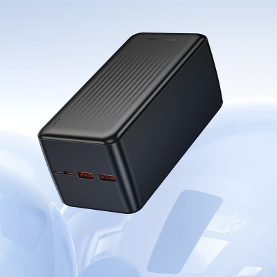 Зовнішній акумулятор BOROFONE BJ80C Clever 22.5W+PD20W fully compatible power bank(50000mAh) Black