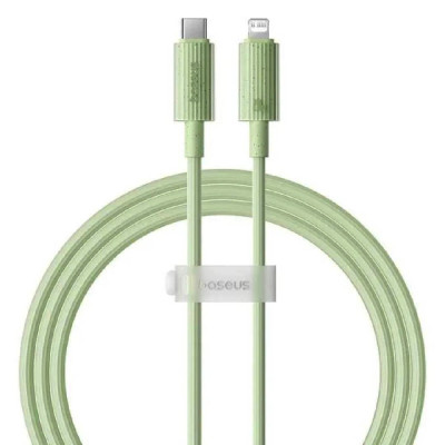 Кабель Baseus Habitat Series Fast Charging Cable Type-C to iP 20W 2m Natural Green