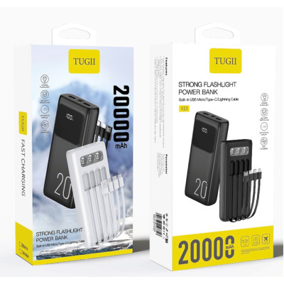 Зовнішній акумулятор WUW Y21 20000mAh Black