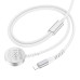 Кабель HOCO CW54 2-in-1 charging cable iP+iWatch White
