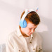 Бездротові накладні навушники HOCO W42 Cat ears BT headphones Crystal Blue