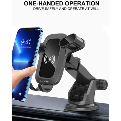 Автотримач для телефона з БЗП WUW-Z30 Black