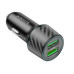 Автомобільний зарядний пристрій BOROFONE BZ21A Brilliant 36W dual port QC3.0 car charger Black Автомобільний зарядний пристрій BOROFONE BZ21A Brilliant 36W dual port QC3.0 car charger Black