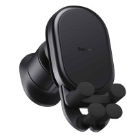 Автотримач для телефона з БЗП Baseus Stable Gravitational Wireless Charging Car Mount Pro 15W (Air Outlet Version) Black Автотримач для телефона з БЗП Baseus Stable Gravitational Wireless Charging Car Mount Pro 15W (Air Outlet Version) Black