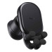 Автотримач для телефона з БЗП Baseus Stable Gravitational Wireless Charging Car Mount Pro 15W (Air Outlet Version) Black