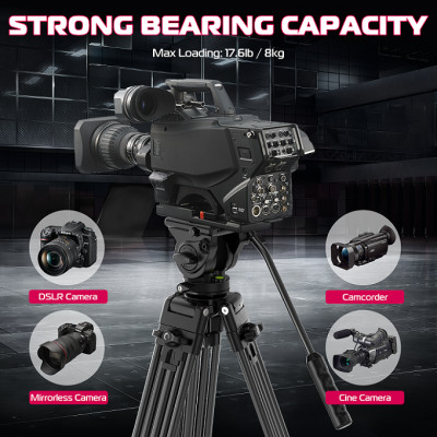 Штатив Ulanzi MT-81 Tripod (80-155cm) Black