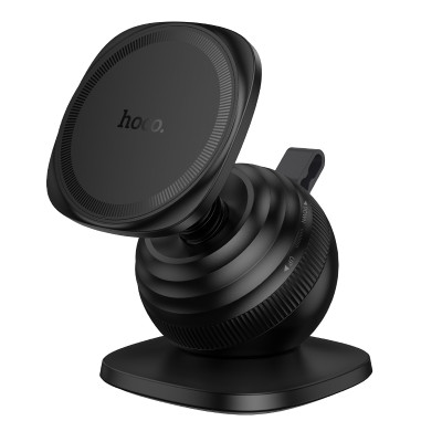 Автотримач для телефона HOCO H103 Daisy magnetic ring car holder(center console) Black Автотримач для телефона HOCO H103 Daisy magnetic ring car holder(center console) Black