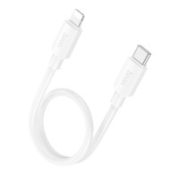 Кабель HOCO X96 Hyper PD charging data cable iP (L=0.25M) White Кабель HOCO X96 Hyper PD charging data cable iP (L=0.25M) White