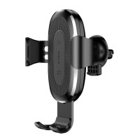 Автотримач для телефона з БЗП Baseus Wireless Charger Holder Black
