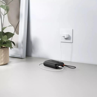 Зовнішній акумулятор VEGER Built-In 2 cables Ultra Mini 30000mAh Зовнішній акумулятор VEGER Built-In 2 cables Ultra Mini 30000mAh