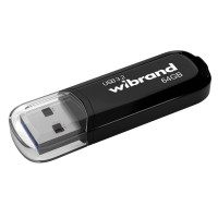 Флеш-накопичувач Wibrand USB 3.2 Gen1 Marten 64GB Black