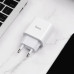 Мережевий зарядний пристрій HOCO C76A Plus Speed source PD20W charger White Мережевий зарядний пристрій HOCO C76A Plus Speed source PD20W charger White