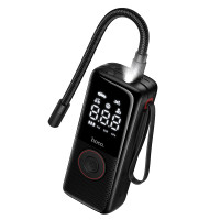 Автомобільний насос HOCO ZP18 Enlighten portable smart air pump Black Автомобільний насос HOCO ZP18 Enlighten portable smart air pump Black