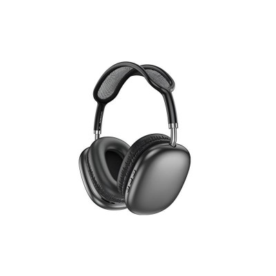 Бездротові накладні навушники BOROFONE BO22 Plus Elegant BT headphones Deep Space Gray
