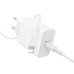 Мережевий зарядний пристрій з кабелем BOROFONE BA107A Stellar single port PD30W charger set (C to iP) (EU) White Мережевий зарядний пристрій з кабелем BOROFONE BA107A Stellar single port PD30W charger set (C to iP) (EU) White