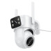 IP-камера відеоспостереження HOCO D9 outdoor PTZ HD camera White