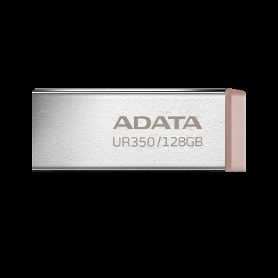 Флеш-накопичувач ADATA USB 3.2 UR 350 128Gb Silver/Beige