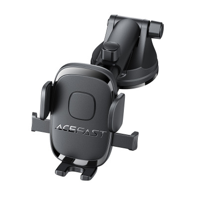 Автотримач для телефона ACEFAST D57 one-key lock car holder for dashboard Black Автотримач для телефона ACEFAST D57 one-key lock car holder for dashboard Black