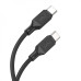 Кабель HOCO X90 Cool 60W silicone charging data cable for Type-C to Type-C Black Кабель HOCO X90 Cool 60W silicone charging data cable for Type-C to Type-C Black