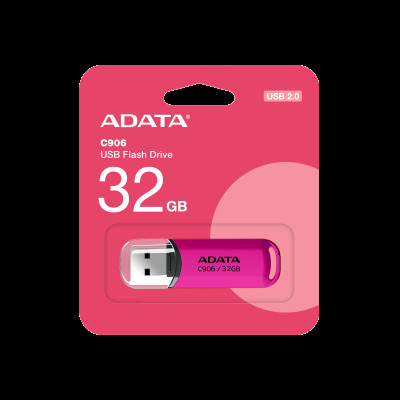 Флеш-накопичувач ADATA USB 2.0 C906 32Gb Purple Pink