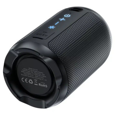 Портативна колонка ACEFAST K12 Air portable speaker, 8W, IPX4, Black Портативна колонка ACEFAST K12 Air portable speaker, 8W, IPX4, Black