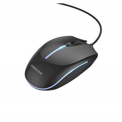 Миша BOROFONE BG10 Soaring game luminous wired mouse Black Миша BOROFONE BG10 Soaring game luminous wired mouse Black