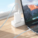 Кабель BOROFONE BX117 Source charging data cable Type-C White