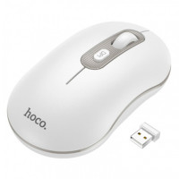 Маніпулятор миша HOCO GM21 Platinum 2.4G business wireless mouse White Gray Маніпулятор миша HOCO GM21 Platinum 2.4G business wireless mouse White Gray