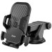 Автодержатель для телефона HOCO CA76 Touareg one-touch center console car holder Black
