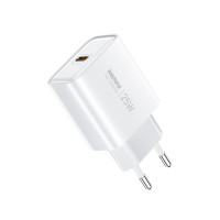 Мережевий зарядний пристрій REMAX Kiddy Series 25W 1C Fast Charger RP-U137 White Мережевий зарядний пристрій REMAX Kiddy Series 25W 1C Fast Charger RP-U137 White