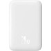 Зовнішній акумулятор Baseus Magnetic Mini Wireless Fast Charge Power Bank 10000mAh 20W White