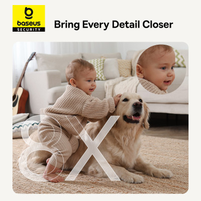 IP-камера відеоспостереження Baseus Security P1 Series Indoor 3MP OS White EU