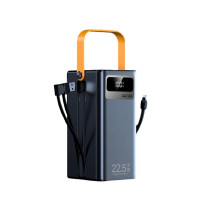 Зовнішній акумулятор WUW TUGII-Y106 (PD22.5W quick charge) 60000mAh Black Зовнішній акумулятор WUW TUGII-Y106 (PD22.5W quick charge) 60000mAh Black