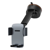 Автотримач для телефона Baseus Easy Control Clamp Car Mount Holder Pro (Suction Cup Version)  Tarnish