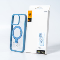 Чохол для смартфона Spigen AAA Magnetic Ring for Apple iPhone 15 Pro Max Light Blue Чохол для смартфона Spigen AAA Magnetic Ring for Apple iPhone 15 Pro Max Light Blue