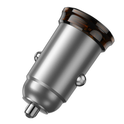 Автомобільний зарядний пристрій HOCO NZ16B Rigorous PD45W(2C) car charger Metal Grey Автомобільний зарядний пристрій HOCO NZ16B Rigorous PD45W(2C) car charger Metal Grey