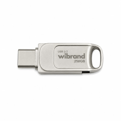 Флеш-накопичувач Wibrand USB 3.2 Gen1 Bee 256GB USB Type-A/USB Type-C Silver Флеш-накопичувач Wibrand USB 3.2 Gen1 Bee 256GB USB Type-A/USB Type-C Silver